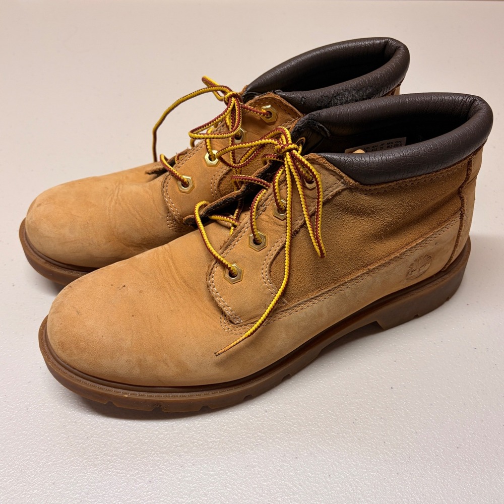 Timberland Womens Nellie Waterproof Chukka Boots Size 10 Wheat Workwear Uility